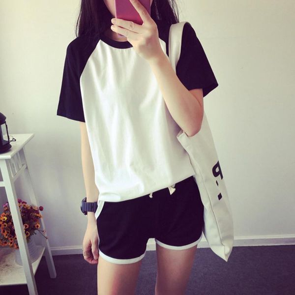 hobbylane outdoor sportswear breathable sweat fitness 2 sets of women's women's summer casual fashion clothing sportswear suit, White;black
hobbylane outdoor sportswear breathable sweat fitness 2 sets of women's women's summer casual fashion clothing sportswear suit, White;black