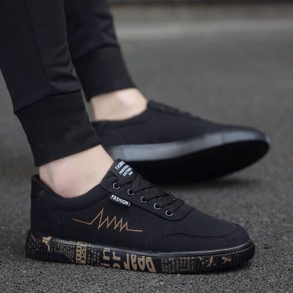 new 2019 spring summer canvas shoes men sneakers low black shoes men's casual male brand fashion shoesujm9
new 2019 spring summer canvas shoes men sneakers low black shoes men's casual male brand fashion shoesujm9