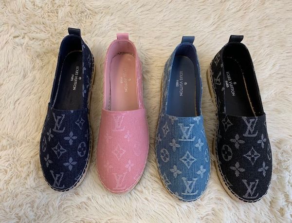 women's men's espadrilles leather starboard flat espadrilles jeans casual shoes stitching flat shoes with box, Black
women's men's espadrilles leather starboard flat espadrilles jeans casual shoes stitching flat shoes with box, Black