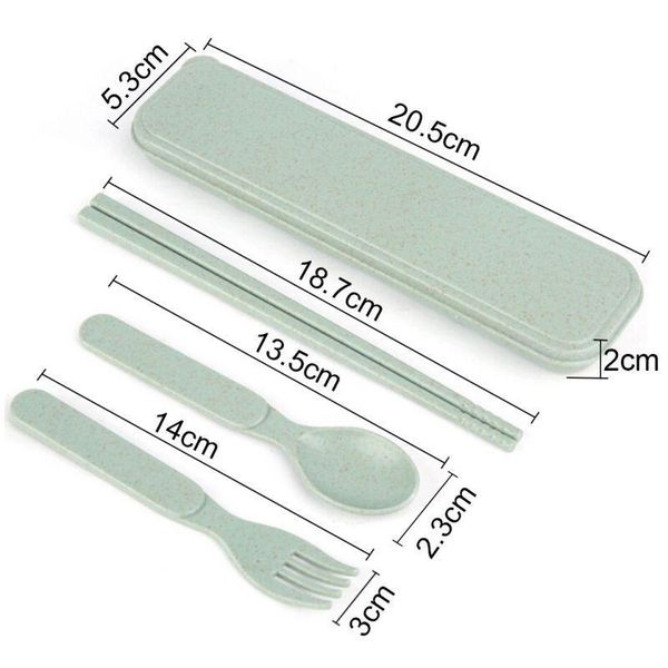 health environmental wheat plastic cutlery portable tableware plastic spoon fork chopsticks set new design ecofriendly reusable wheat straw
health environmental wheat plastic cutlery portable tableware plastic spoon fork chopsticks set new design ecofriendly reusable wheat straw