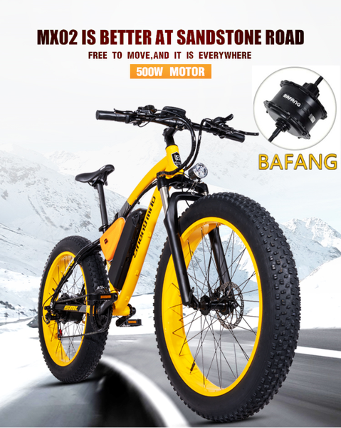 electric bike 500w snow bike electric ebike 48 v bicycle increase 26-inch fat tires bafang machinery, Silver;blue
electric bike 500w snow bike electric ebike 48 v bicycle increase 26-inch fat tires bafang machinery, Silver;blue