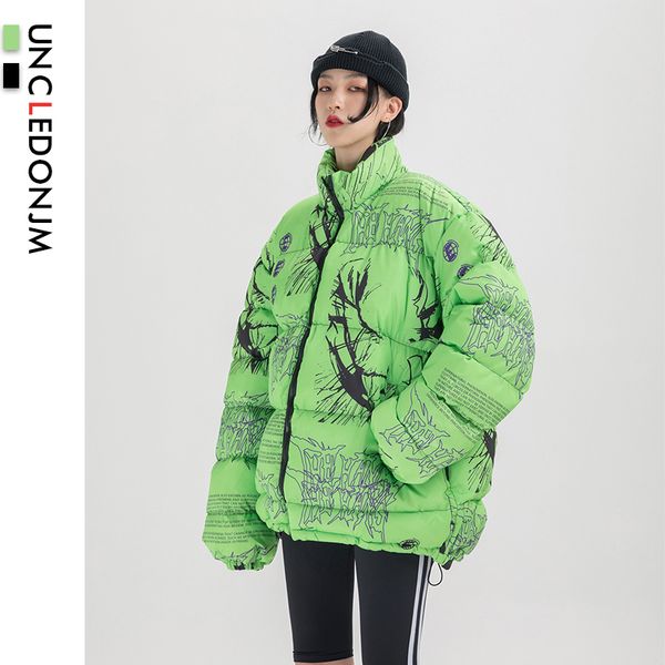 uncledonjm warm winter jacket new fashion bomber thick coat women parkas high street jackets hip hop ins outerwear coat l24, Black
uncledonjm warm winter jacket new fashion bomber thick coat women parkas high street jackets hip hop ins outerwear coat l24, Black
