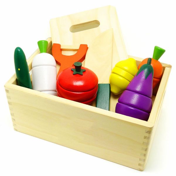 new 1 pcs sets pretend toy wooden kitchen toys cutting fruit vegetable play miniature food kids wooden baby early education toy
new 1 pcs sets pretend toy wooden kitchen toys cutting fruit vegetable play miniature food kids wooden baby early education toy