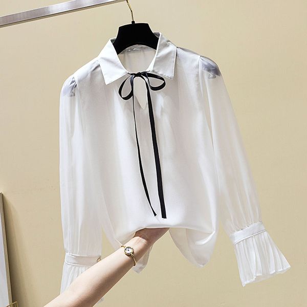 korean style woman shirts womens and blouses chiffon shirt long flare sleeve women blouse white chiffon blusa feminina
korean style woman shirts womens and blouses chiffon shirt long flare sleeve women blouse white chiffon blusa feminina
