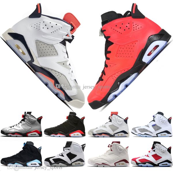 2019 infrared bred 6 6s mens basketball shoes 3m reflective maroon alternate hare olympic men sports sneakers designer trainers
2019 infrared bred 6 6s mens basketball shoes 3m reflective maroon alternate hare olympic men sports sneakers designer trainers