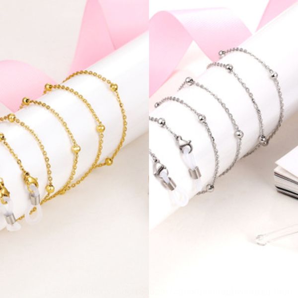 gold silver rose gold glasses rope metal chain glasses chain (stainless steel bead
gold silver rose gold glasses rope metal chain glasses chain (stainless steel bead
