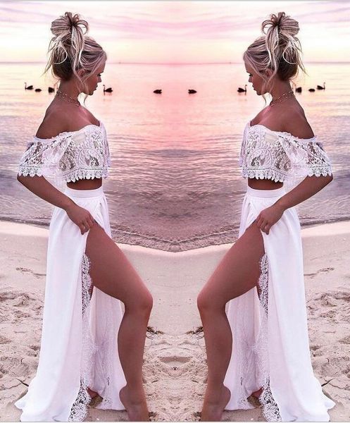 new beach skirt summer word shoulder dress lace embroidery openwork dress tassel skirt split skirt Luxury designer skirts 2pcs, Black
new beach skirt summer word shoulder dress lace embroidery openwork dress tassel skirt split skirt Luxury designer skirts 2pcs, Black
