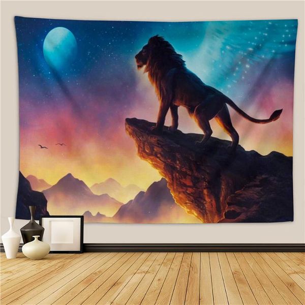 helengili home furnishing lion tapestry wall hanging sandy beach picnic throw rug camping tent sleeping pad #sz22
helengili home furnishing lion tapestry wall hanging sandy beach picnic throw rug camping tent sleeping pad #sz22