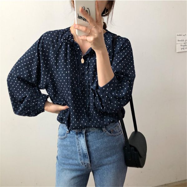 alien kitty 2020 new all-match feminine print hearts casual gentle blouses high street elegance chic office lady women shirts, White
alien kitty 2020 new all-match feminine print hearts casual gentle blouses high street elegance chic office lady women shirts, White