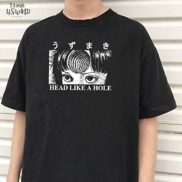 head like a hole harajuku summer women short sleeve letter anime t shirt hipster grunge horror japanese tee gothic clothing, White
head like a hole harajuku summer women short sleeve letter anime t shirt hipster grunge horror japanese tee gothic clothing, White