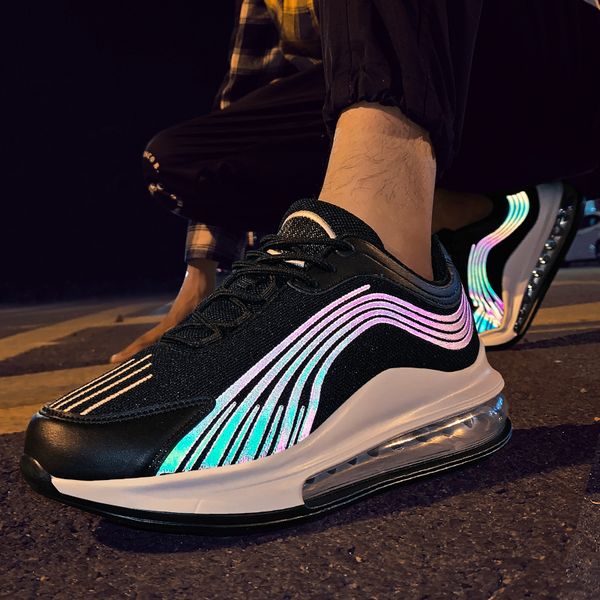 new arrived air cushion men shoe shoes for men fluorescence sneakers zapatillas trainer sport jogging shoes 720 zapatos hombre, Black
new arrived air cushion men shoe shoes for men fluorescence sneakers zapatillas trainer sport jogging shoes 720 zapatos hombre, Black