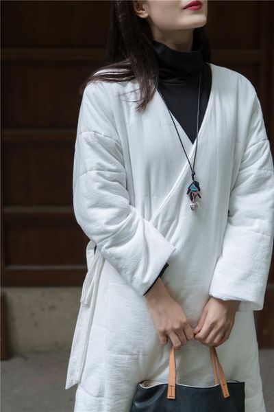 18 new small warm literature and art retro with drawstring zen cotton-padded clothes cotton wadded robe 4-color, Blue;black
18 new small warm literature and art retro with drawstring zen cotton-padded clothes cotton wadded robe 4-color, Blue;black