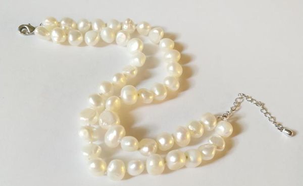 2rows 9mm white baroque flat pearl bracelet natural freshwater pearl handmade woman jewelry wedding, Black
2rows 9mm white baroque flat pearl bracelet natural freshwater pearl handmade woman jewelry wedding, Black
