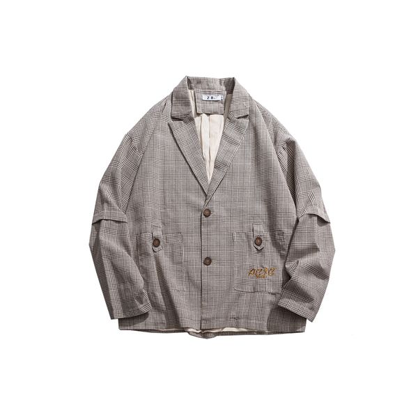 men's jackets 2021 casual half-li suit autumn coat clothes single westport style loose jacket tide, Black;brown
men's jackets 2021 casual half-li suit autumn coat clothes single westport style loose jacket tide, Black;brown
