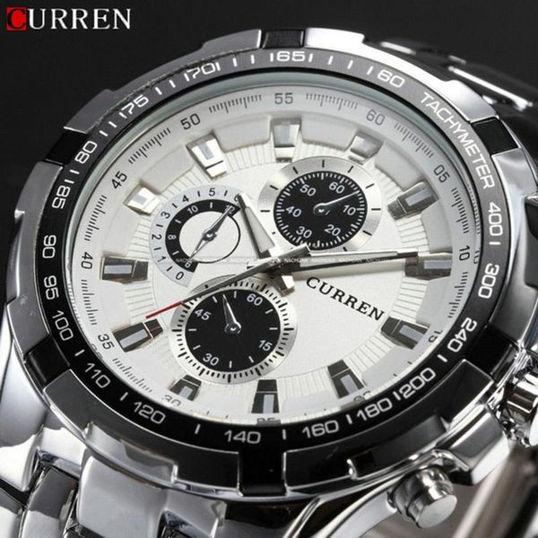 new relogio masculino curren 8023 watches men quartz fashion sports male casual watch full steel watches, Slivery;brown
new relogio masculino curren 8023 watches men quartz fashion sports male casual watch full steel watches, Slivery;brown