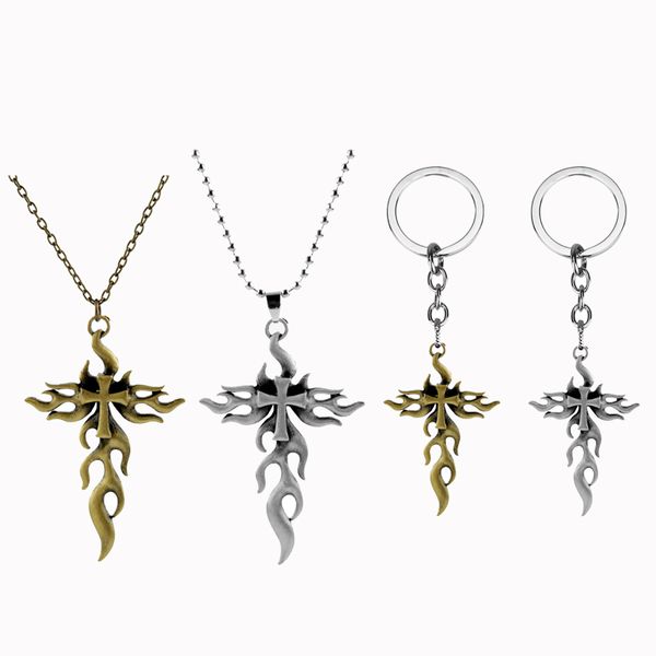 flame cross pendant necklace hip hop style handmade metal jewelry fashion men's necklace sweater deco gothic gifts for friends, Silver
flame cross pendant necklace hip hop style handmade metal jewelry fashion men's necklace sweater deco gothic gifts for friends, Silver