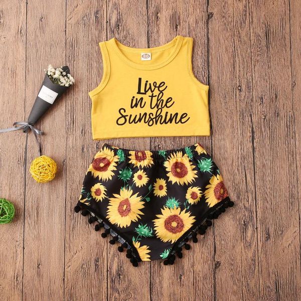 pudcoco newborn baby girl clothes letter print sleeveless vest sunflower print short pants 2pcs outfits cotton sunsuit set, White
pudcoco newborn baby girl clothes letter print sleeveless vest sunflower print short pants 2pcs outfits cotton sunsuit set, White