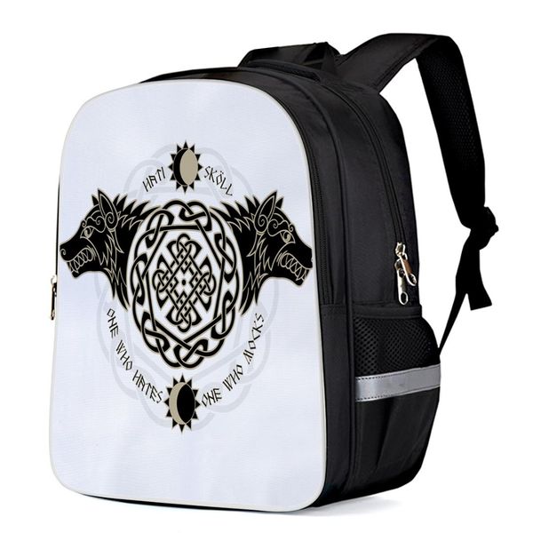 viking wolf totem backpacks school bag child book bag sports bags bottle side pockets school student silver edge
viking wolf totem backpacks school bag child book bag sports bags bottle side pockets school student silver edge
