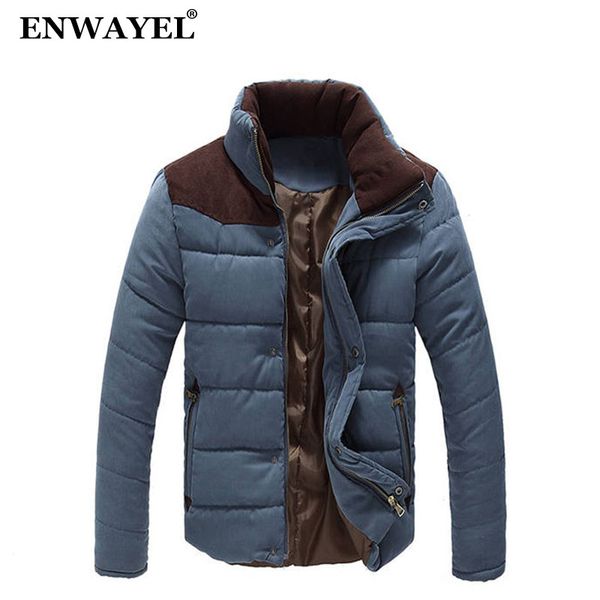 enwayel autumn winter stand collar jacket men parka quilted padded wadded windbreaker male mens jackets and coat parkas overcoat, Tan;black
enwayel autumn winter stand collar jacket men parka quilted padded wadded windbreaker male mens jackets and coat parkas overcoat, Tan;black