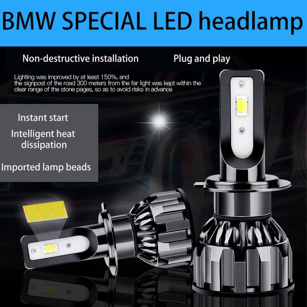 auto partsforbmw special led headlamp bulb 1.2.3.5.7 series x1x3x5z4 headlamp modification super bright white light
auto partsforbmw special led headlamp bulb 1.2.3.5.7 series x1x3x5z4 headlamp modification super bright white light
