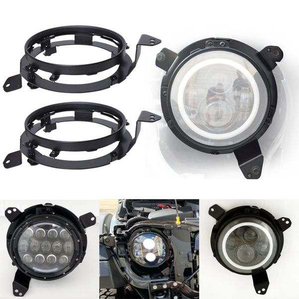 2pcs car light round mounting brackets 7 inch led headlight adapter rings for 2018 wrangler jl
2pcs car light round mounting brackets 7 inch led headlight adapter rings for 2018 wrangler jl