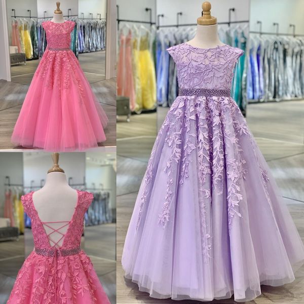 cap sleeve pageant gowns for little girls 2020 ballgown style with tulle skirt lace floral appliques lace-up back long kids prom p300a, White;red
cap sleeve pageant gowns for little girls 2020 ballgown style with tulle skirt lace floral appliques lace-up back long kids prom p300a, White;red