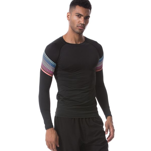 compression men's running t-shirts quick dry long sleeve sport fitness gym shirts tights men's soccer jersey sportswear, Black;blue
compression men's running t-shirts quick dry long sleeve sport fitness gym shirts tights men's soccer jersey sportswear, Black;blue
