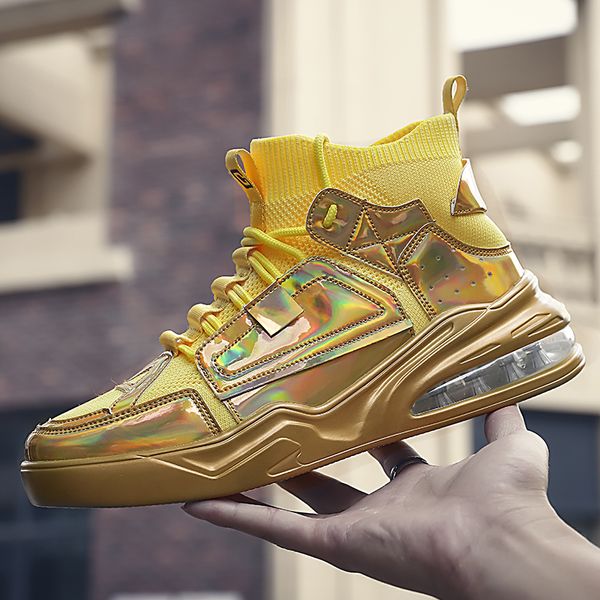 men's high sneakers air cushion men running shoes casual basketball shoes shiny zapatos de hombre flat male jogging sneakers
men's high sneakers air cushion men running shoes casual basketball shoes shiny zapatos de hombre flat male jogging sneakers