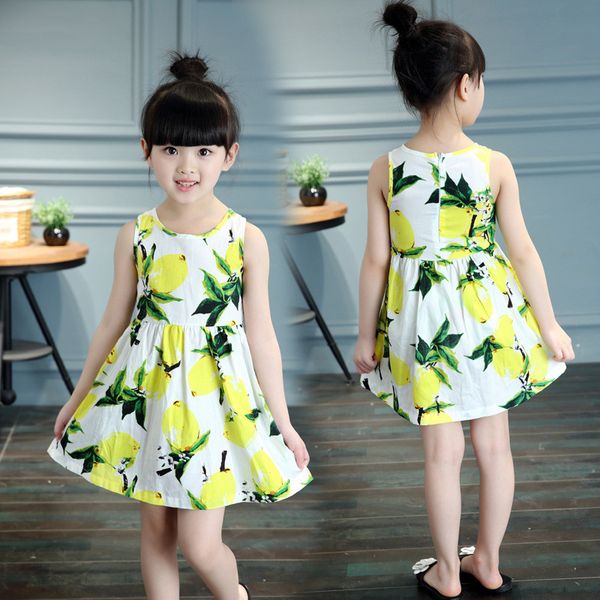 girl's dresses 1 piece flowe pattern girls dress for kids summer children knee-length breathable sleeveless baby clothes, Red;yellow
girl's dresses 1 piece flowe pattern girls dress for kids summer children knee-length breathable sleeveless baby clothes, Red;yellow