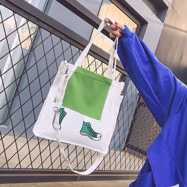 2019 fashion women bag cute cartoon pattern printed shoulder bag simple creative canvas shoulder
2019 fashion women bag cute cartoon pattern printed shoulder bag simple creative canvas shoulder