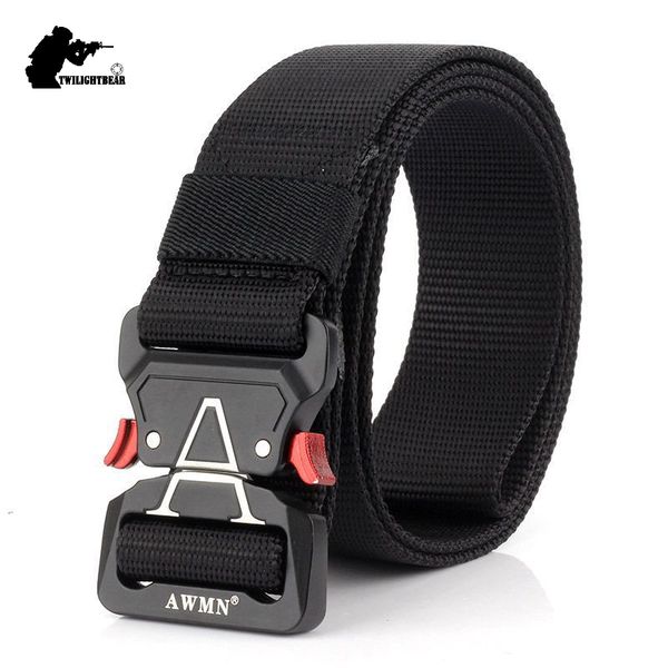tactical belt 2020 new ourdoor combat belt alloy buckle 125cm nylon casual for men women training ae103, Black;brown
tactical belt 2020 new ourdoor combat belt alloy buckle 125cm nylon casual for men women training ae103, Black;brown