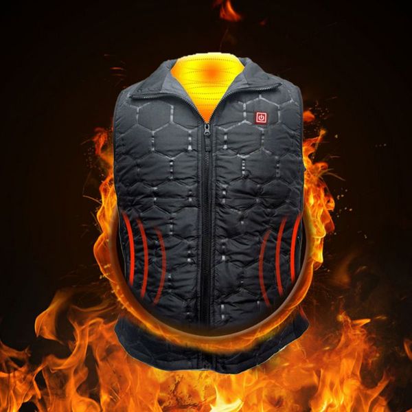 heating suit winter warm electric vest 5v usb charging heating vest waterproof three-speed temperature adjustment, Black
heating suit winter warm electric vest 5v usb charging heating vest waterproof three-speed temperature adjustment, Black