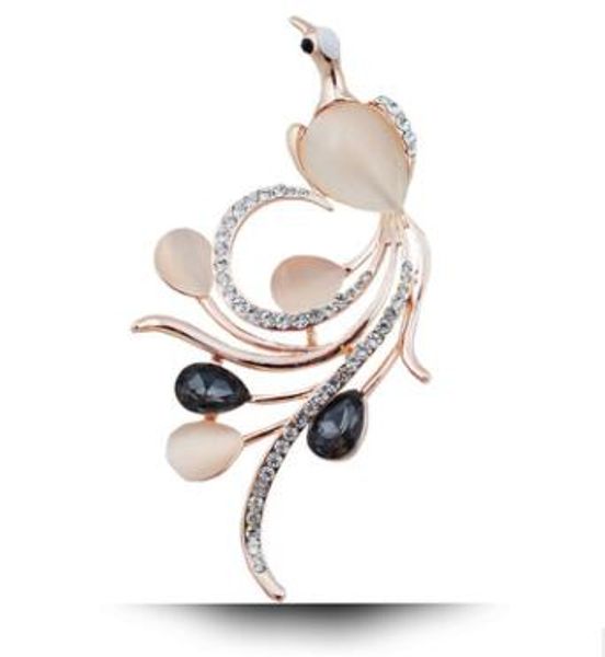 opal and cz rhinestone phoenix brooches for women navy blue color bird pins and brooches fashion wedding, Gray
opal and cz rhinestone phoenix brooches for women navy blue color bird pins and brooches fashion wedding, Gray