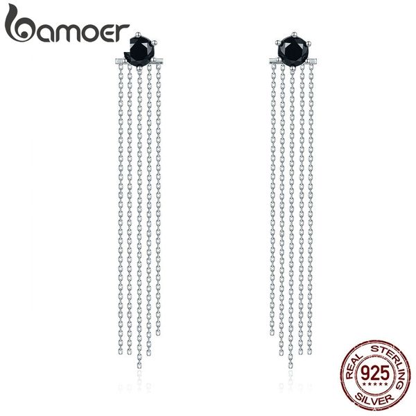bamoer vintage 925 sterling silver double sided black cz tassel ears jacket dangle drop earrings femme brincos jewelry sce055 j190628, Golden
bamoer vintage 925 sterling silver double sided black cz tassel ears jacket dangle drop earrings femme brincos jewelry sce055 j190628, Golden