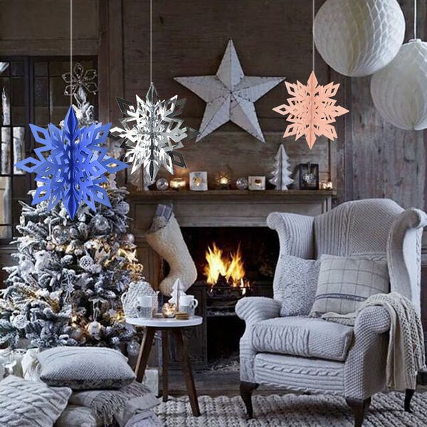 6pcs/set mixed size snowflake decoration for christmas hanging ornaments snowflakes paper garland new year xmas party supplies
6pcs/set mixed size snowflake decoration for christmas hanging ornaments snowflakes paper garland new year xmas party supplies