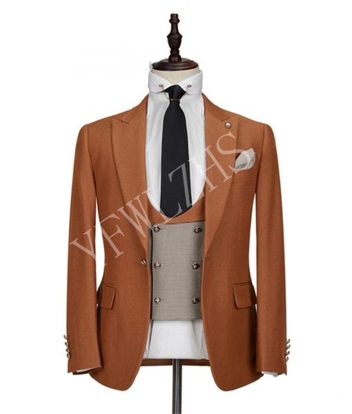 custom-made peak lapel groomsmen one button groom tuxedos men suits wedding/prom/dinner man blazer(jacket+pants+tie+vest) w02, Black;gray
custom-made peak lapel groomsmen one button groom tuxedos men suits wedding/prom/dinner man blazer(jacket+pants+tie+vest) w02, Black;gray