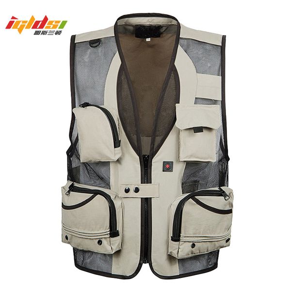 men's pgrapher multi pocket waistcoat men mesh baggy sleeveless vest with many pockets spring male casual shooting jacket, Black;white
men's pgrapher multi pocket waistcoat men mesh baggy sleeveless vest with many pockets spring male casual shooting jacket, Black;white
