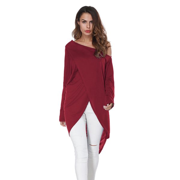fashion women ladies blouse cotton long sleeve shirt casual off-shoulder loose blouses black blue gray red, White
fashion women ladies blouse cotton long sleeve shirt casual off-shoulder loose blouses black blue gray red, White