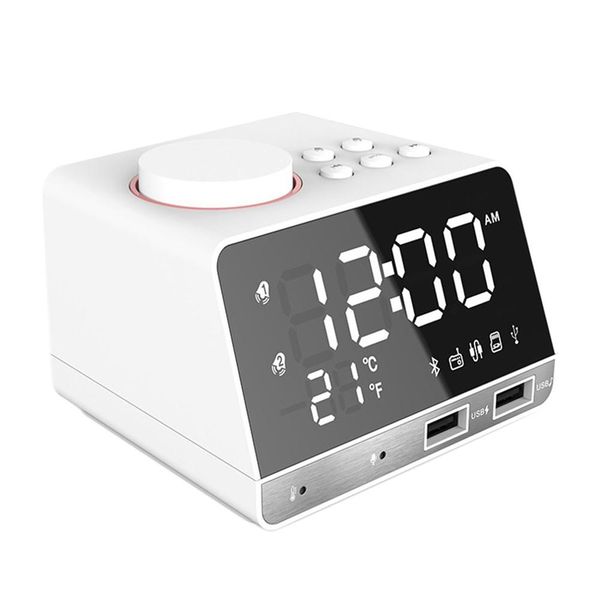 k11 speaker alarm clock radio charging phone tablet audio music clock gift led display dual alarm
k11 speaker alarm clock radio charging phone tablet audio music clock gift led display dual alarm