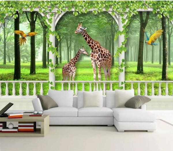 3d wallpaper green woods balcony railing giraffe 3d background wall wallpaper mural decor p backdrop
3d wallpaper green woods balcony railing giraffe 3d background wall wallpaper mural decor p backdrop