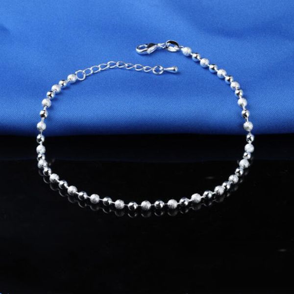 classic simple small round ball bead bracelets 925 sterling silver plate bracelet chain for women bracelet jewelry, Red;blue
classic simple small round ball bead bracelets 925 sterling silver plate bracelet chain for women bracelet jewelry, Red;blue