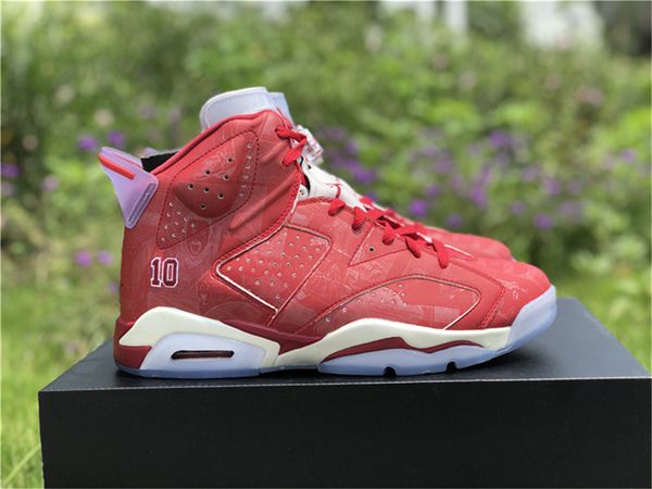 ship with box 6 slam dunk basketball shoes classic vi varsity red white fashion trainers sneakers good quality, White;red
ship with box 6 slam dunk basketball shoes classic vi varsity red white fashion trainers sneakers good quality, White;red