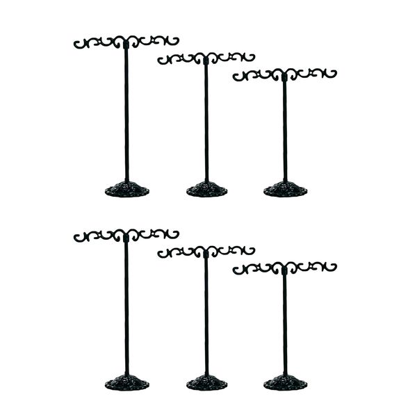 6 pcs jewelry stand t-shaped jewelry holder chain holder bracelet holder jewelry tree, Black;white
6 pcs jewelry stand t-shaped jewelry holder chain holder bracelet holder jewelry tree, Black;white
