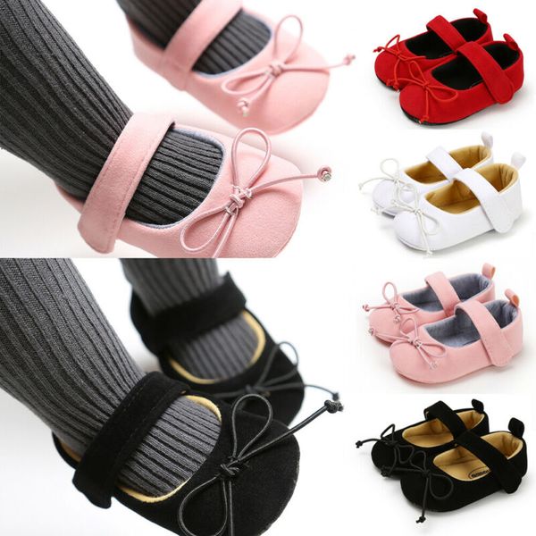 Shoes Baby Soft Sole Sneakers 0-18M Crib Bow Girl Newborn Anti-slip Flat shoes, Black;grey
Shoes Baby Soft Sole Sneakers 0-18M Crib Bow Girl Newborn Anti-slip Flat shoes, Black;grey
