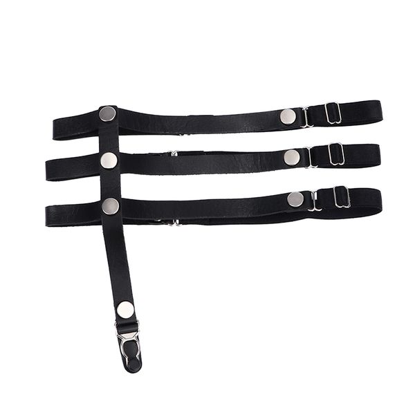 1 pc fashion women harajuku style adjustable elastic garter belt suspenders rivet leg ring pu leather punk socks, Black;white
1 pc fashion women harajuku style adjustable elastic garter belt suspenders rivet leg ring pu leather punk socks, Black;white