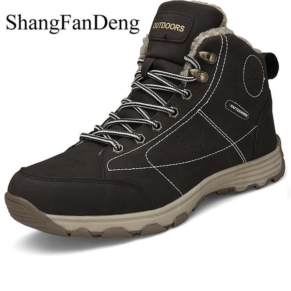 brand super warm men's boots waterproof rubber snow boots winter leather men leisure england retro shoes for men big size, Black
brand super warm men's boots waterproof rubber snow boots winter leather men leisure england retro shoes for men big size, Black
