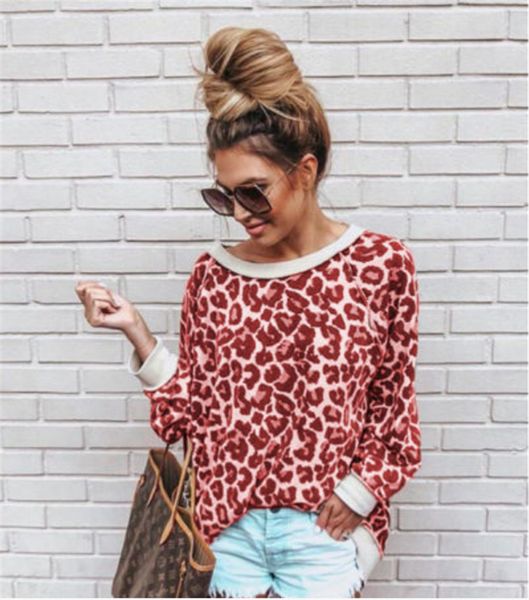 new arrival 2019 spring women's leopard printed hoodies fashion women sweatshirt long sleeve o-neck hoodies stitching color, Black
new arrival 2019 spring women's leopard printed hoodies fashion women sweatshirt long sleeve o-neck hoodies stitching color, Black