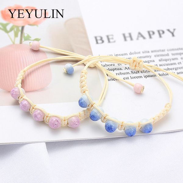 simple fashion delicate hand-woven ceramic bracelet originality chinese style bracelet adorn popular jewelries, Black
simple fashion delicate hand-woven ceramic bracelet originality chinese style bracelet adorn popular jewelries, Black