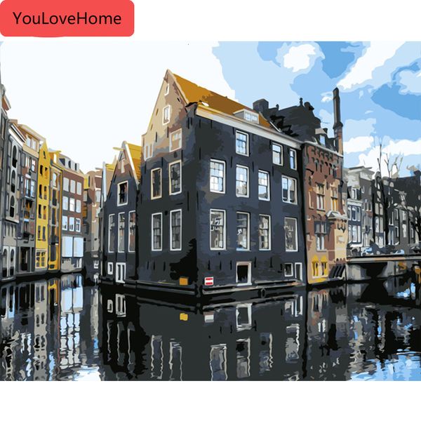 painting by numbers city landscape drawing on canvas handpainted art picture kits diy gift home decoration
painting by numbers city landscape drawing on canvas handpainted art picture kits diy gift home decoration