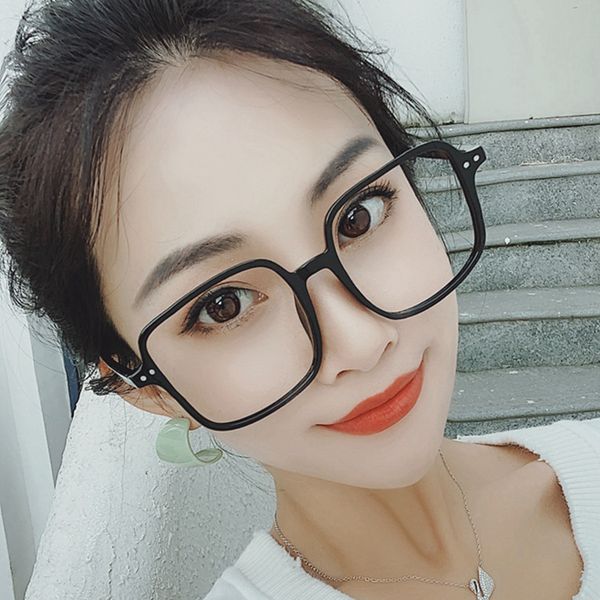 fashion women oversized glasses frame men plastic square eyeglasses vintage clear lens eye glasses, Black
fashion women oversized glasses frame men plastic square eyeglasses vintage clear lens eye glasses, Black